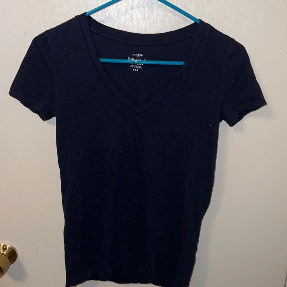 J Crew nazy blue v-neck